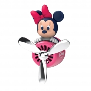 디즈니 미키 미니 마우스 차량용 프로펠러 방향제 고급 지보단 블랙체리향